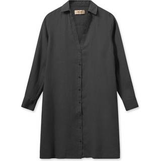 Mos Mosh Mmrielle Linen Dress Kjoler 160150 Black (XS)
