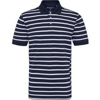 RedGreen Carlton Polo Hvid/Blå - M