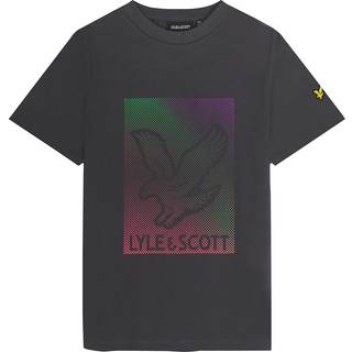 Lyle And Scott Drengenes Prikkede Ørn Grafik T-shirt W635 Gunmetal