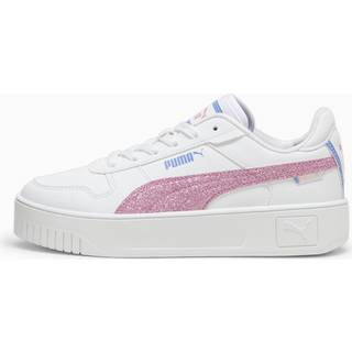 Women&#39;s Puma Carina Street Deep Dive Youth Sneakers, White, Size 35.5, Shoes - Blue Skies - 35.5
