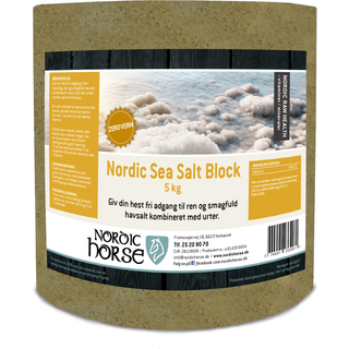 Nordic Sea Salt Block - Zero Verm (Kun afhentning i butikken)