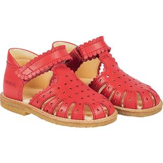 Angulus Rød Hjerter Sandal - Str. 22