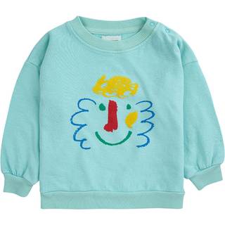 Bobo Choses Baby Happy Mask jersey sweatshirt - blue - M 3
