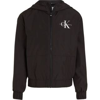 Hooded Windbreaker - Black - 10