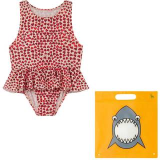 Stella McCartney Kids Baby printed ruffled swimsuit - red - M 36