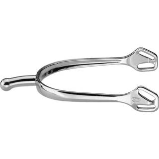 ULTRA fit spurs with Balkenhol fastening - Stainless steel, 30 mm rounded