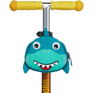 Affenzahn Handlebar Bag Shark - Juniorgrej fra Affenzahn