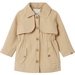 Lil Atelier Warm Sand Trenchcoat Jakke