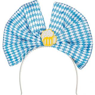 Oktoberfest sløjfe på hårbøjle.