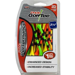 Pride Golf Tee Spikes 30 Count Tees Fruit Mix 3.25 US