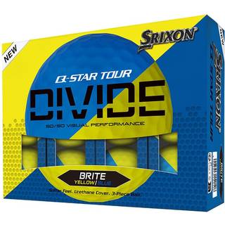 Srixon Q-Star Tour Divide Yellow/Blue