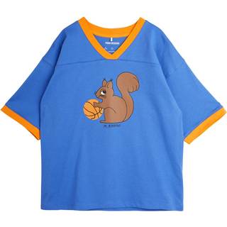 Mini Rodini GOTS Squirrel T-shirt Blå 80/86 cm  Blå  80/86 cm  Unisex