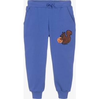 Mini Rodini GOTS Squirrel Joggingbukser Blå 80/86 cm  Blå  80/86 cm  Unisex