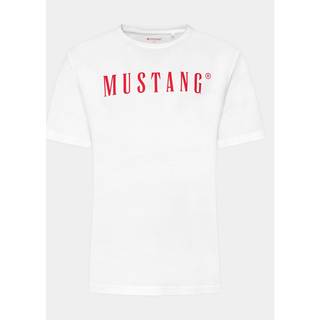 MUSTANG Herren T-Shirt weiß