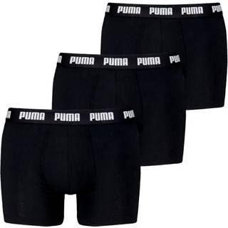 Men&#39;s Puma Boxer Briefs (3-Pack), Black, Size 6, Clothing - Black - 6