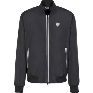 EA7 Herren Jacke schwarz unifarben