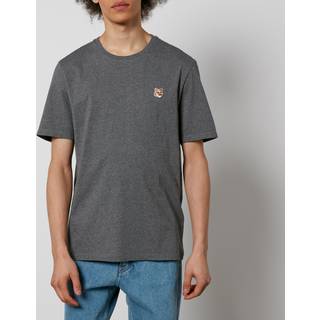 Maison Kitsune Fox Head Patch T Shirt Grey
