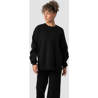 Soft Knit Oversized Crewneck Black