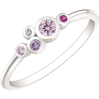 Støvring Design Ring i Rhodineret Sølv 12237952