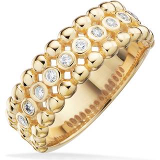 Scrouples Soho Forgyldt Sølv Ring 728572