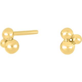 Nordahl Jewellery - HONEY52 1 ørestikker i forgyldt sølv