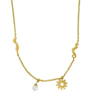 Nordahl Jewellery - SPACE52 halskæde i forgyldt sølv