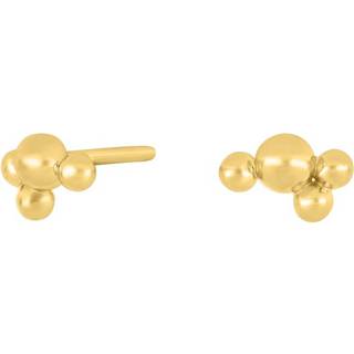 Nordahl Jewellery - HONEY52 2 ørestikker i forgyldt sølv
