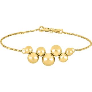 Nordahl Jewellery - HONEY52 armbånd i forgyldt sølv**