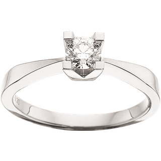 Kleopatra Ring 14 kt. Hvidguld 0,30 ct.