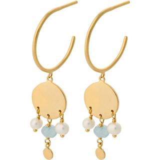 Pernille Corydon Dream Catcher Hoops Forgyldt Sølv Øreringe