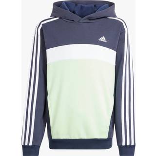 adidas Tiberio 3-Stripes Colorblock Fleece Hættetrøje Børn