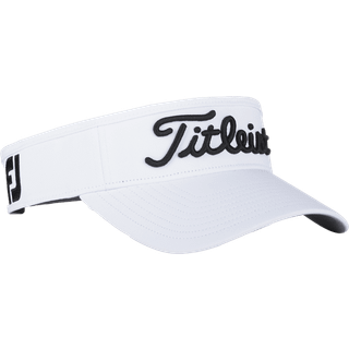 Titleist Tour Performance Visor - White/Black - Str. Justerbar