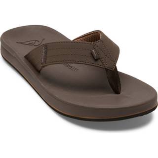 Quiksilver Herren Zehensandalen braun Textil & Canvas