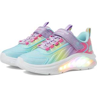 Skechers Sneaker Regnbue Multifarvet Med Blinklys - Str. 30