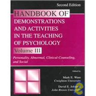 Handbook of Demonstrations and Activities in the Teaching of Psychology