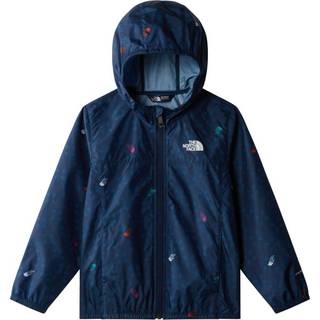 The North Face Kids' Never Stop Hooded WindWall Jacket Summit Navy TNF Shadow, 4