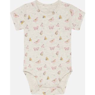 Hust&Claire Bue Mønstret Babybody Shrimp 68 cm Lyserød 68 cm kvinde