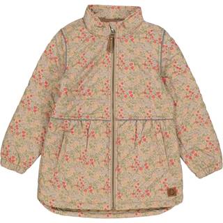 Mikk-line Warm Taupe Blomstret Termojakke