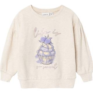 Name It Peyote Melange Printet Sweatshirt