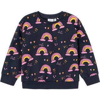 Name It Dark Navy Rainbow Sweatshirt