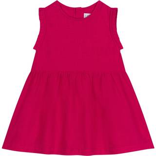 Petit Bateau Kjole Lyserød 6 Months  Lyserød  6 måneder  kvinde