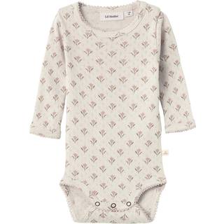Lil Atelier Turtledove Blomstret Body