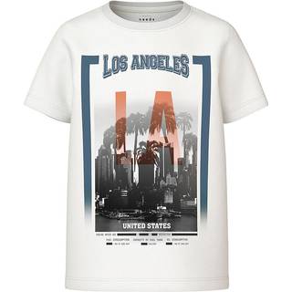 NAME IT T-Shirt Voto Bright White