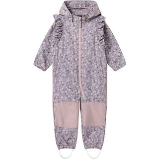 Name It Deauville Mauve Blomstret Heldragt Softshell