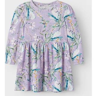 Name It Orchid Petal Blomstret Kjole