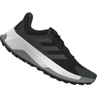 Terrex Soulstride Ultra Trail løbesko - Core Black / Grey Four / Impact Orange - 43 1/3