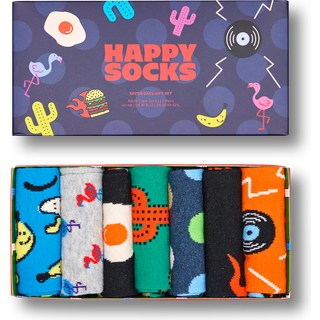 Happy socks 7-pak Seven Days Socks Gift Set - Mixed - Str 36/40