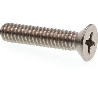 Prime-line 9001897 Maskinskruer fladt hoved Phillips Drive 1/4 in.-20 x 1-1/4 in. (25 pakke)