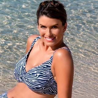 Wiki Milano bikini top, blå, Størrelse: 80E, Dame