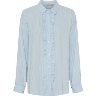 Marta Du Chateau Mdc Mollie Shirt 4881 Celeste Stripe Skjorte